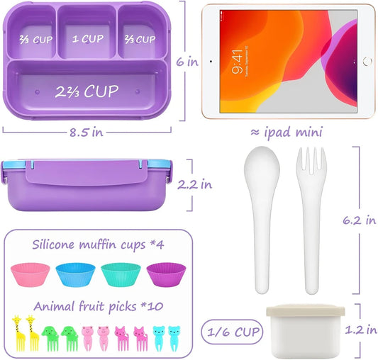 QQKO Bento Lunch Box